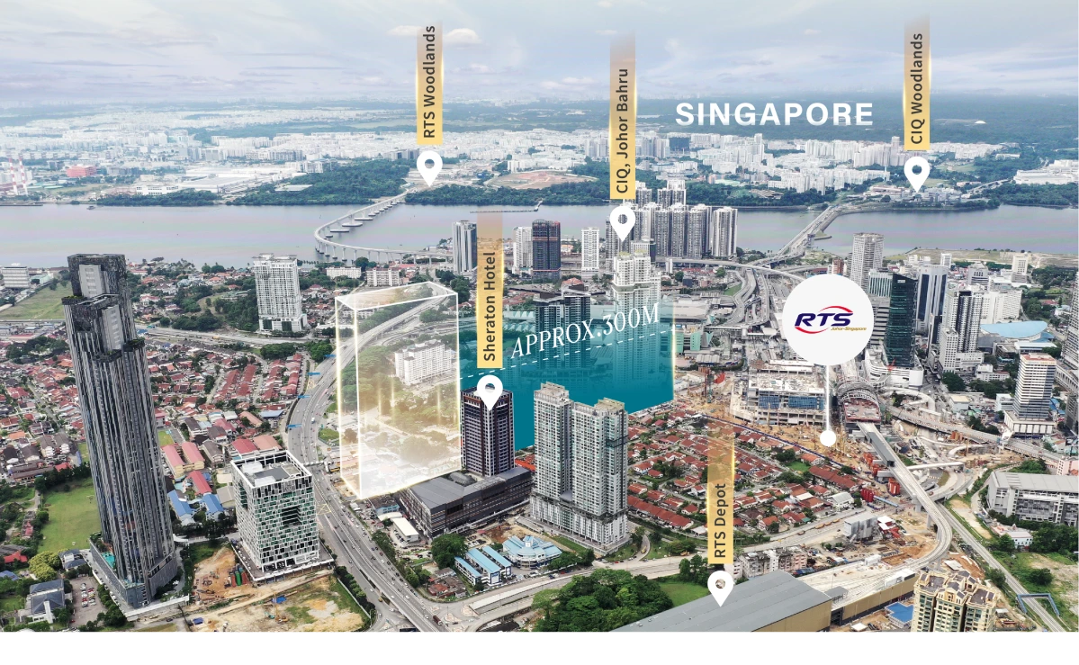 Transit-oriented lifestyle at CTC SkyOne in Bukit Chagar
